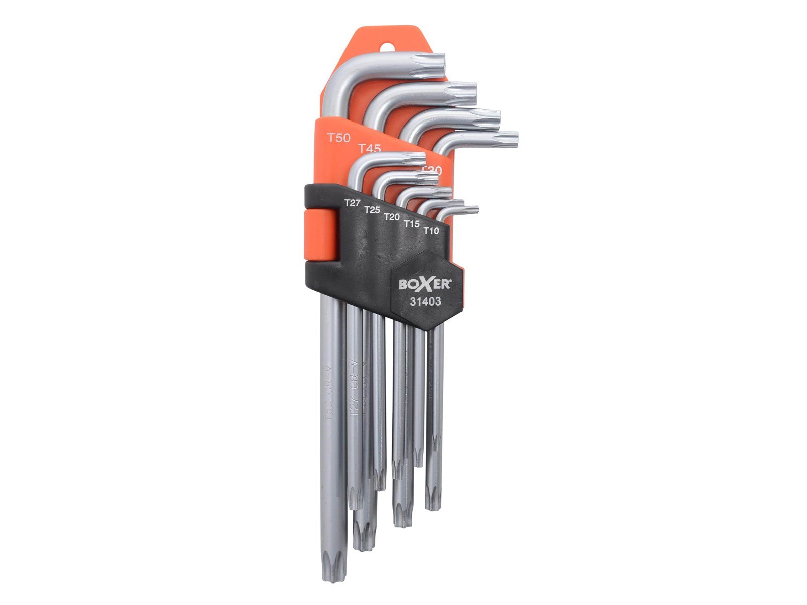 Boxer Torx key set 9 pieces Boxer Torx key set 9 pieces